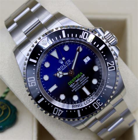 rolex deepsea blue circonferenzq|rolex cerachrom ring.